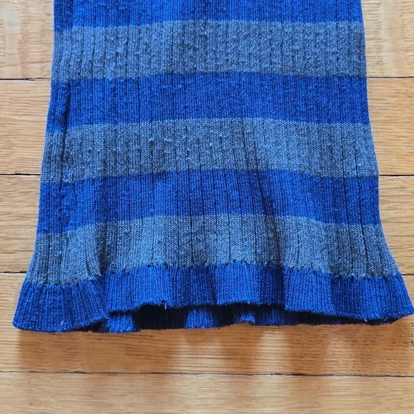 Poof, Ribbed Knit Bodycon Tunic Top, EUC, Navy & Olive, Women's S - Picture 8 of 11